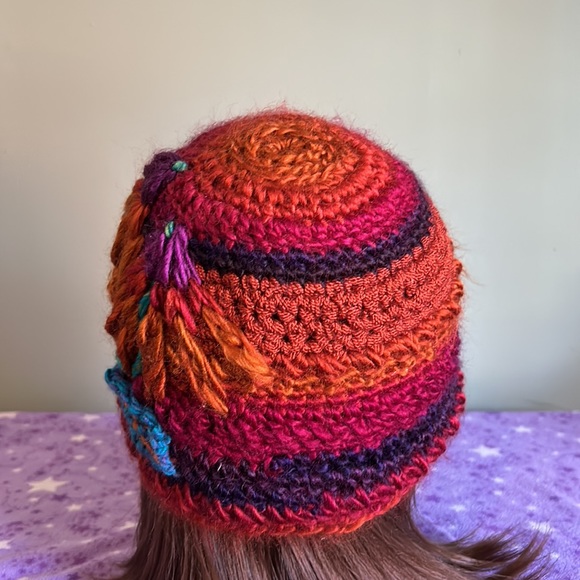 Crochet coneflowers satin yarn medium new - Picture 4 of 9